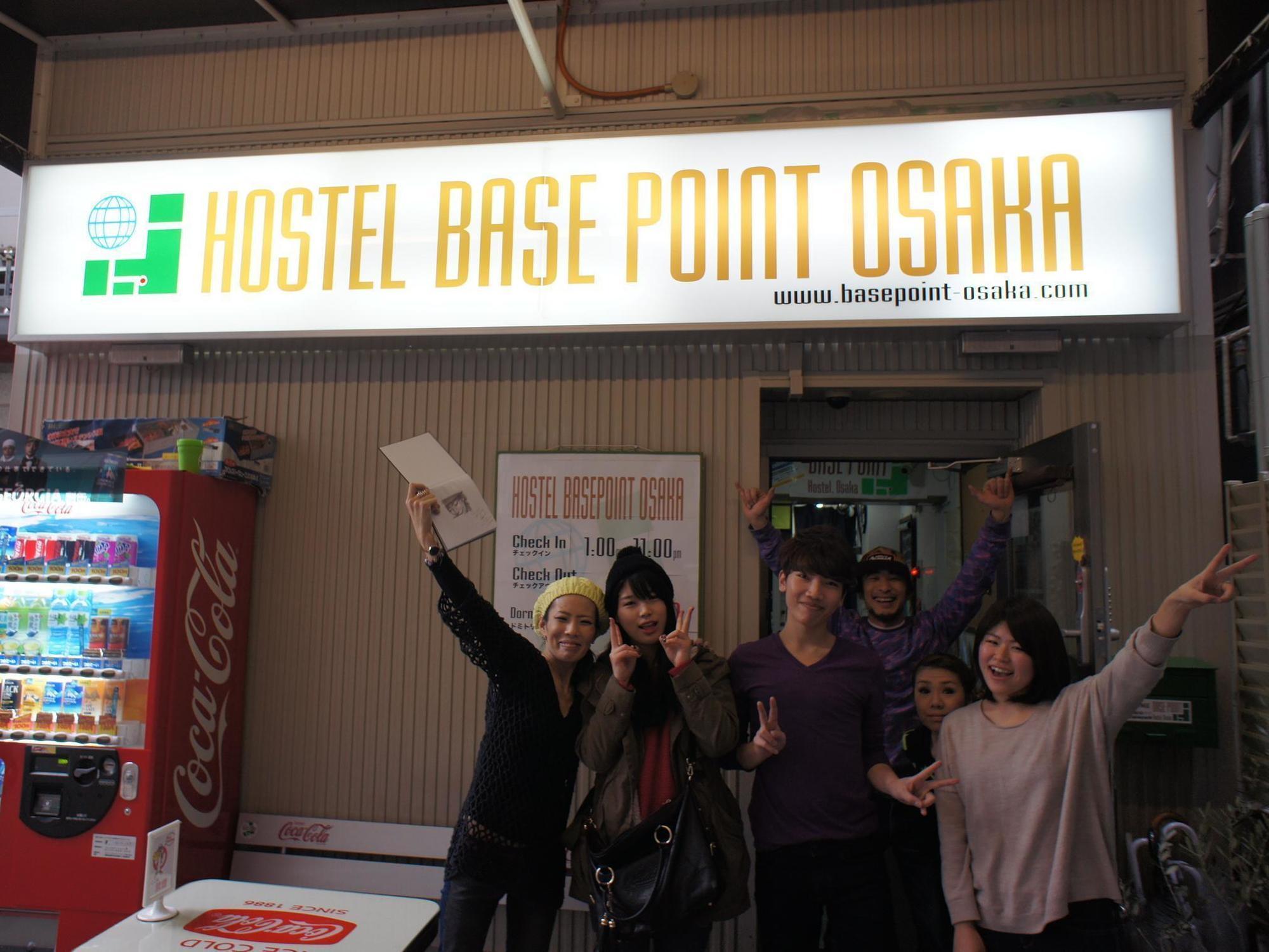 Hostel Base Point Osaka Exterior photo